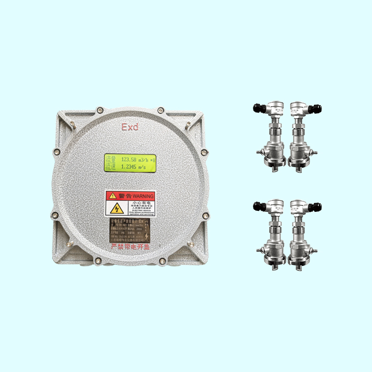 雙聲道防爆插入式超聲波流量計CT6