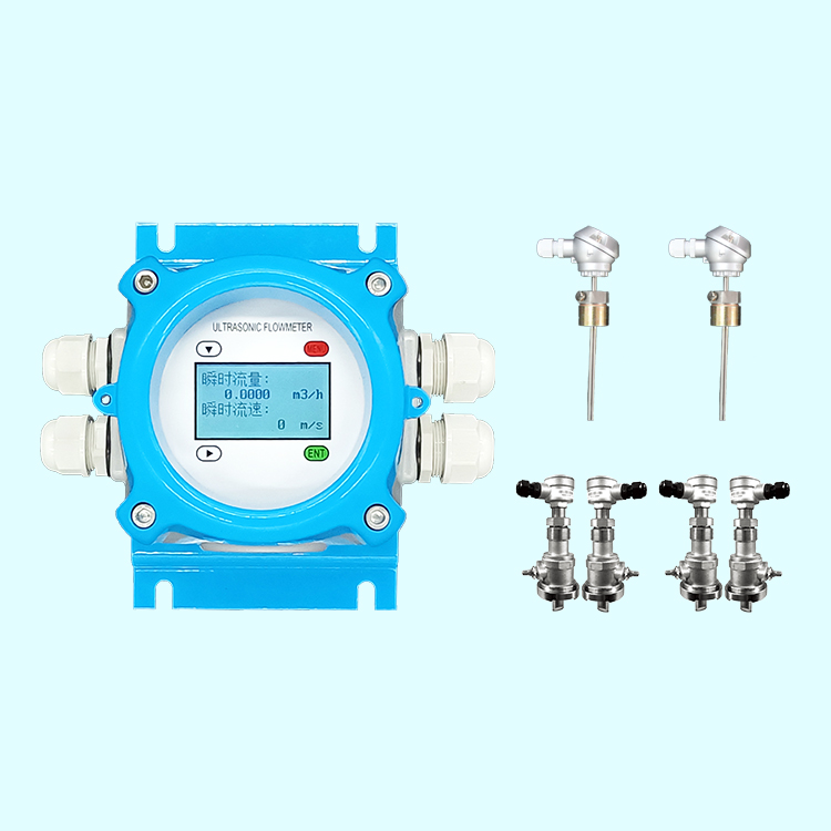雙聲道電池供電型IP68超聲波熱量表插入式