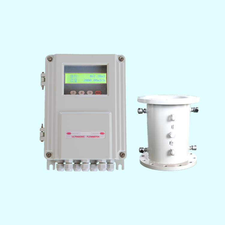 雙聲道壁掛式超聲波流量計管段式